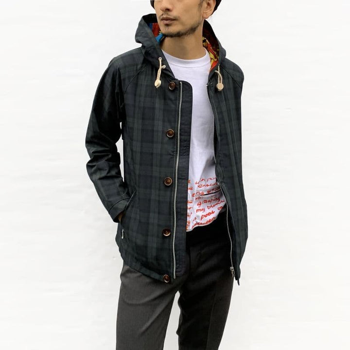 Original John (オリジナル ジョン) | ブリティッシュヴィンテージのディティールを取り入れたジップフーディ〈Black Watch〉 - Sopwith camel