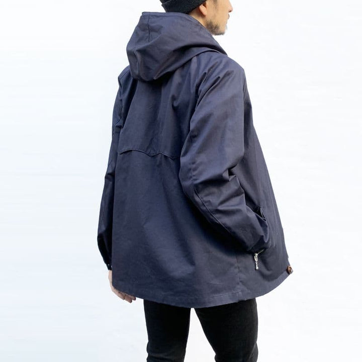 Original John (オリジナル ジョン) | ブリティッシュヴィンテージのディティールを取り入れたジップフーディ〈Navy〉 - Sopwith camel