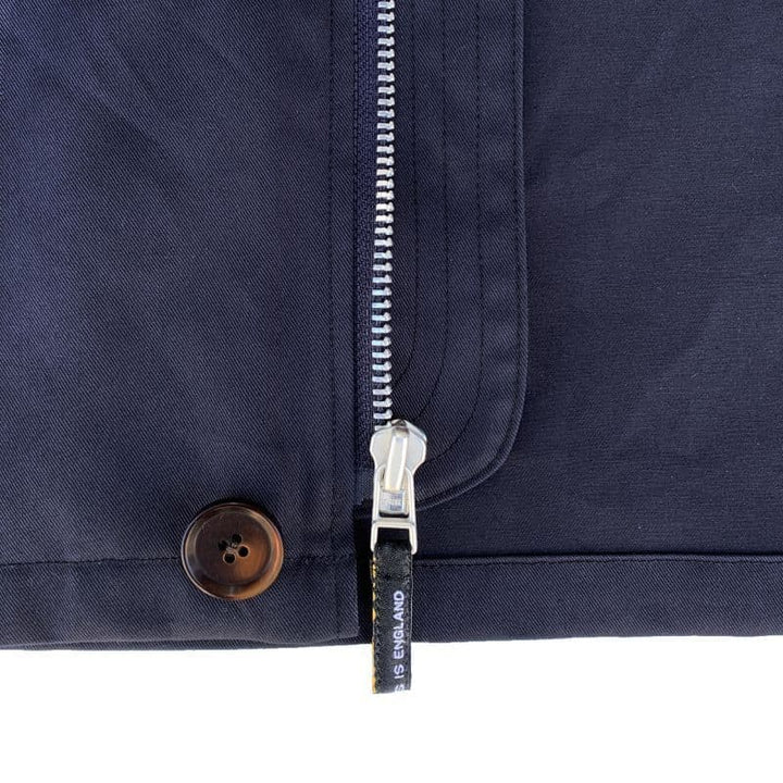 Original John (オリジナル ジョン) | ブリティッシュヴィンテージのディティールを取り入れたジップフーディ〈Navy〉 - Sopwith camel
