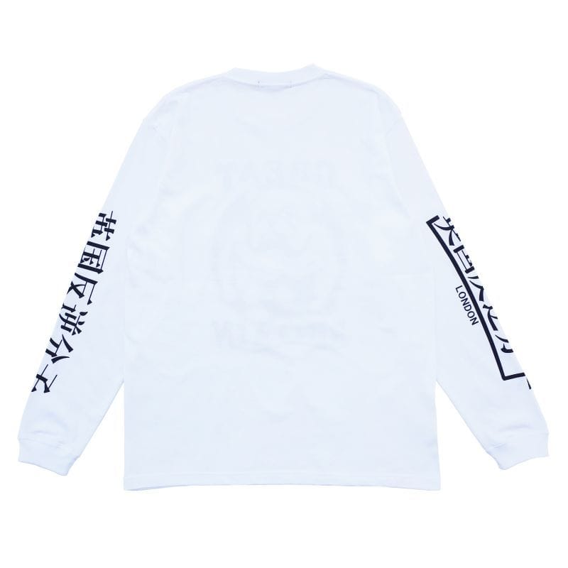 Original John(オリジナル ジョン) | ブルドッグプリントの長袖Tシャツ [CT383] - Sopwith camel