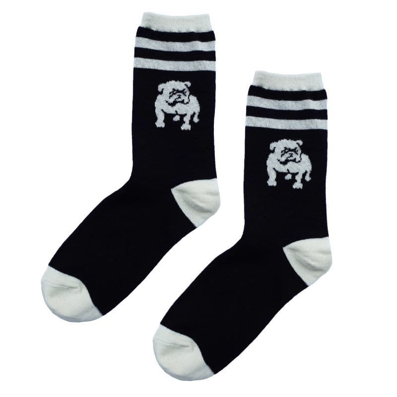 Original John(オリジナル ジョン) | BULLDOG SOCKS [AC331] - Black - Sopwith camel
