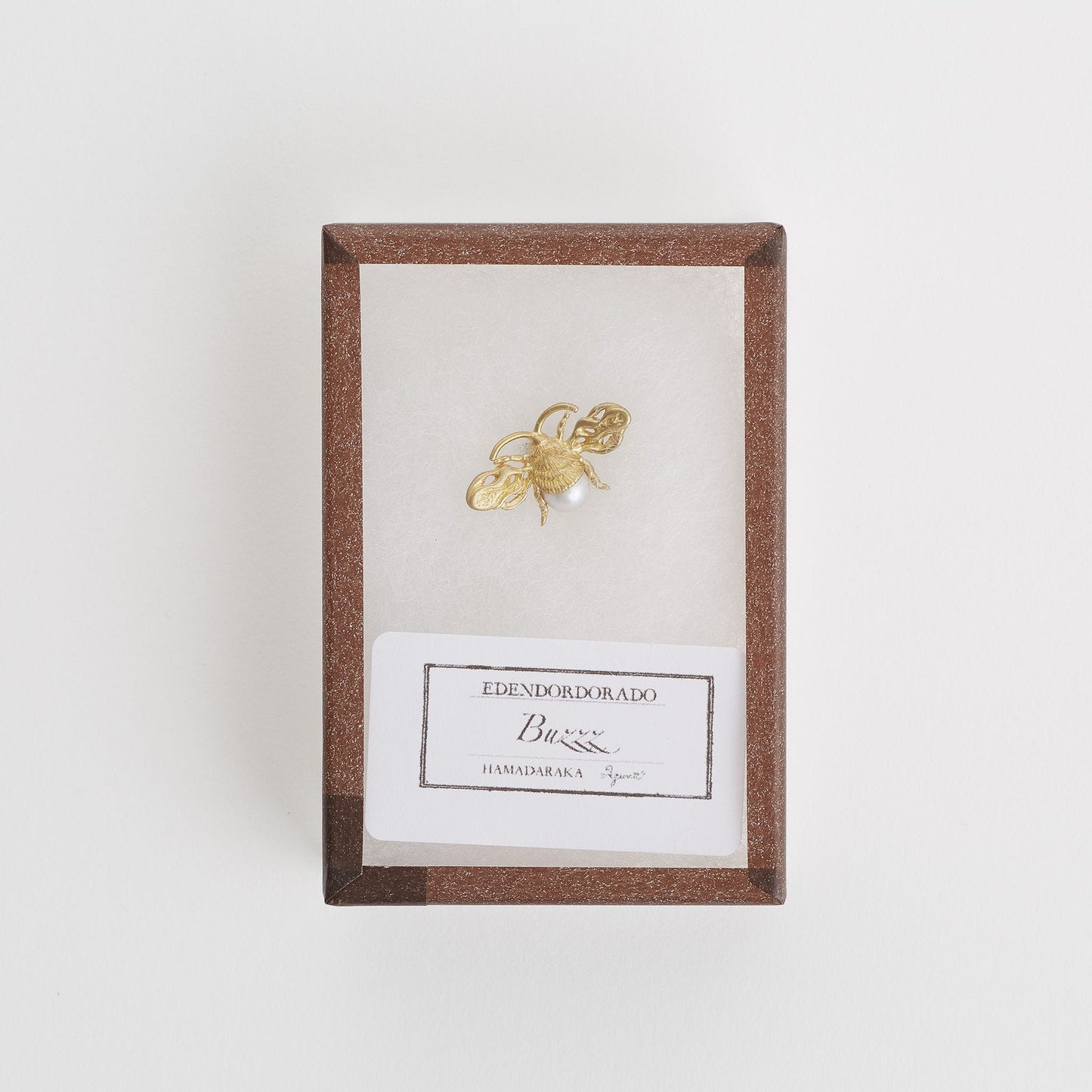 Aquvii(アクビ) × HAMADARAKA | 【コラボ】蜂をモチーフにしたピアス BUZZZ pierce [aq.084] - Sopwith camel