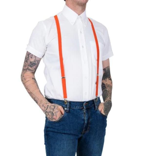 RELCO LONDON(レルコ ロンドン) | 英国製 H型 ロンドン ブレイシズ 18mm〈Orange〉 - Sopwith camel