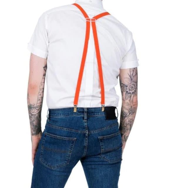 RELCO LONDON(レルコ ロンドン) | 英国製 H型 ロンドン ブレイシズ 18mm〈Orange〉 - Sopwith camel