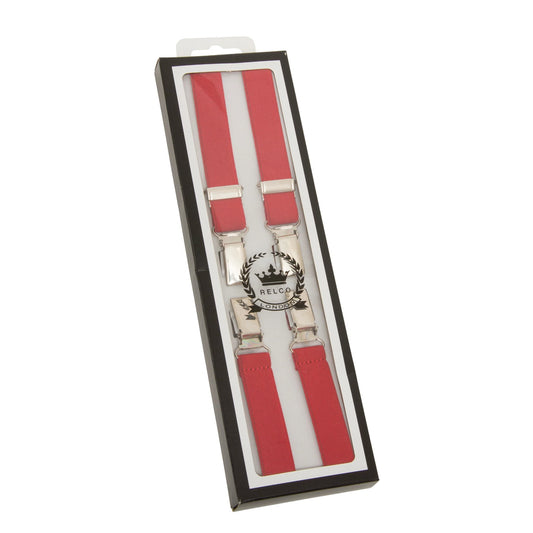 RELCO LONDON(レルコ ロンドン) | 英国製 H型 ロンドン ブレイシズ 18mm〈Red〉 - Sopwith camel