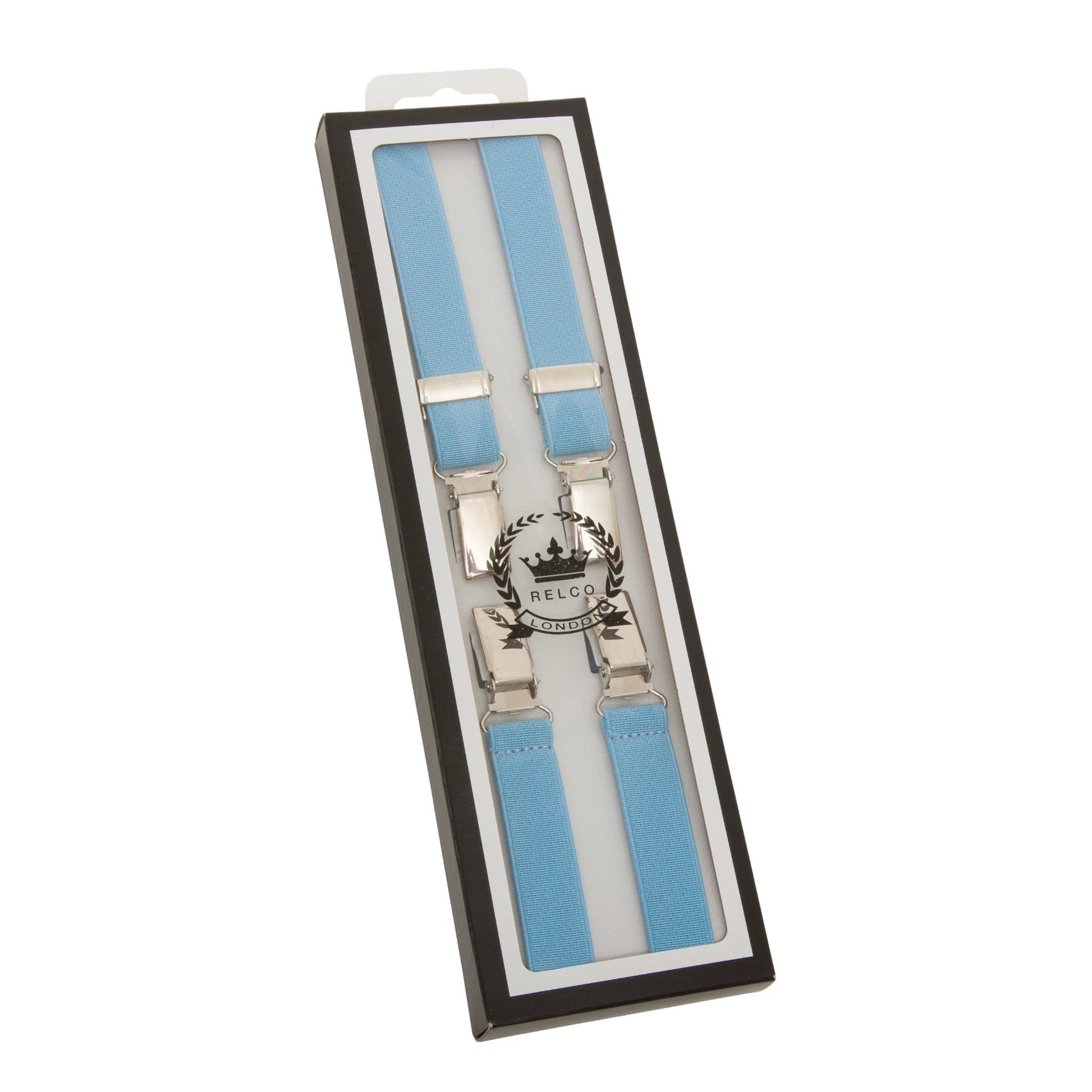 RELCO LONDON(レルコ ロンドン) | 英国製 H型 ロンドン ブレイシズ 18mm〈Sky Blue〉 - Sopwith camel
