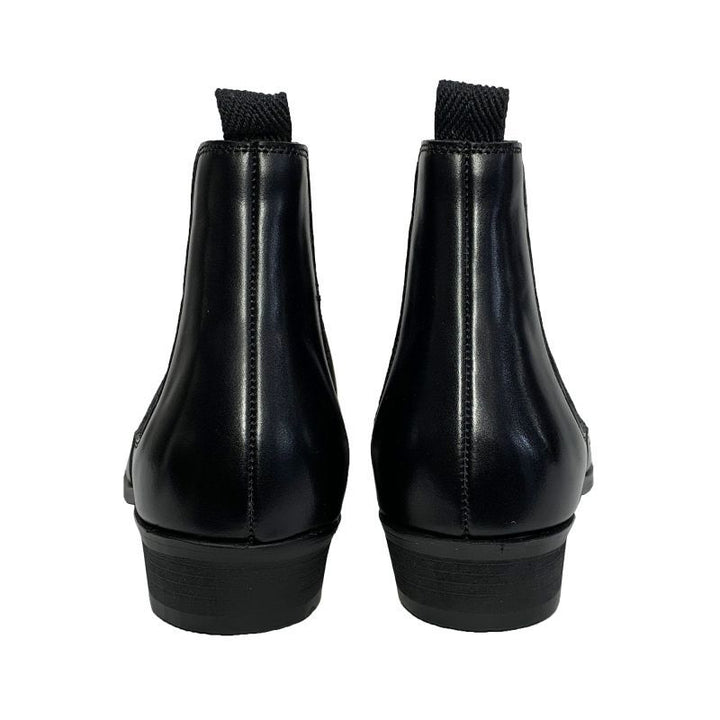 Original John(オリジナル ジョン) | サイドゴア 40mmキューバンヒールのチェルシーブーツ〈LEATHER BLACK〉 - Sopwith camel