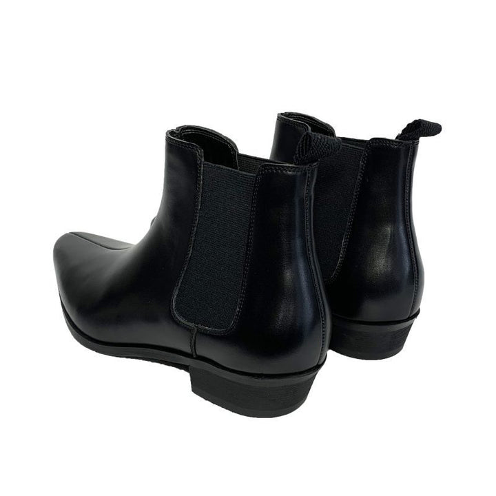 Original John(オリジナル ジョン) | サイドゴア 40mmキューバンヒールのチェルシーブーツ〈LEATHER BLACK〉 - Sopwith camel