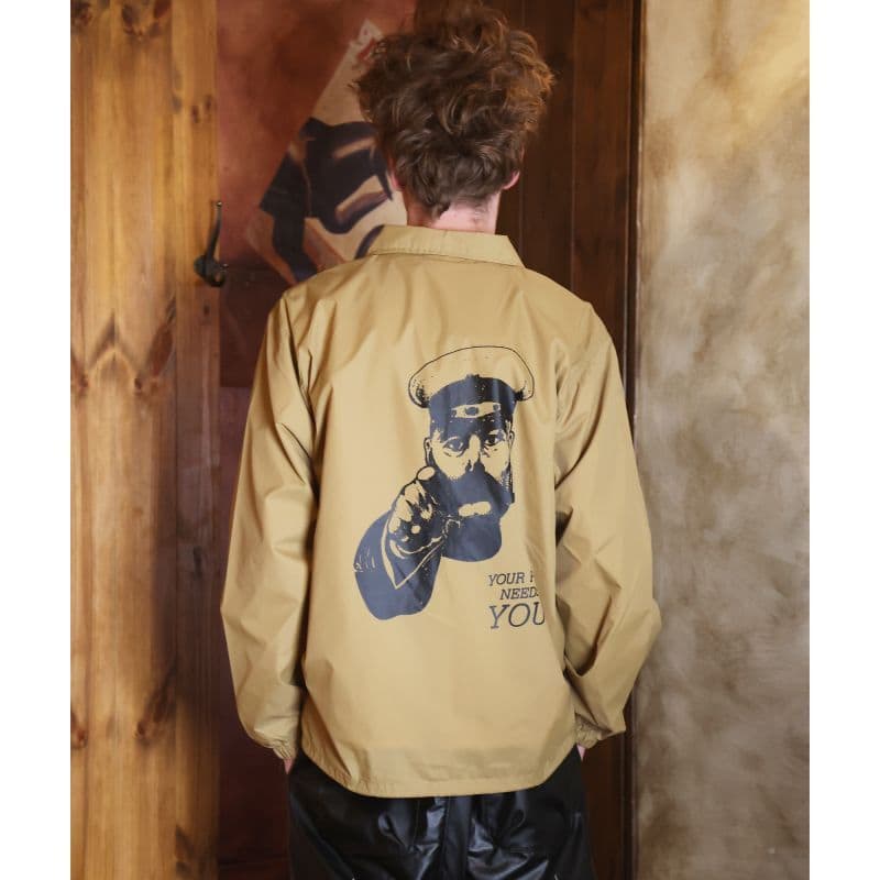 Original John (オリジナル ジョン) | COACH JACKET [JK494] - Camel - Sopwith camel