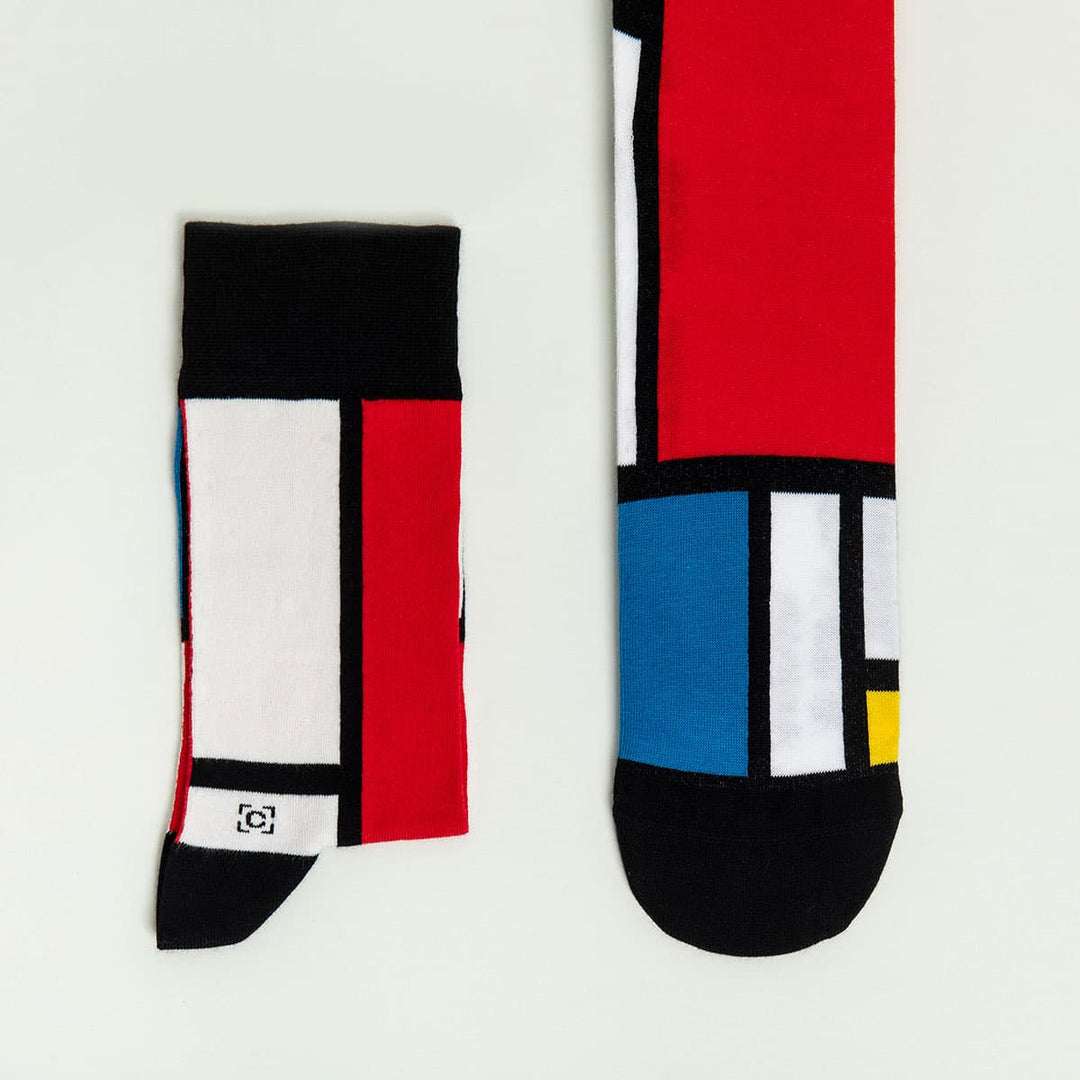 Sock affairs(ソックス・アフェアーズ) | Composition II Socks - Piet Mondrian - Sopwith camel