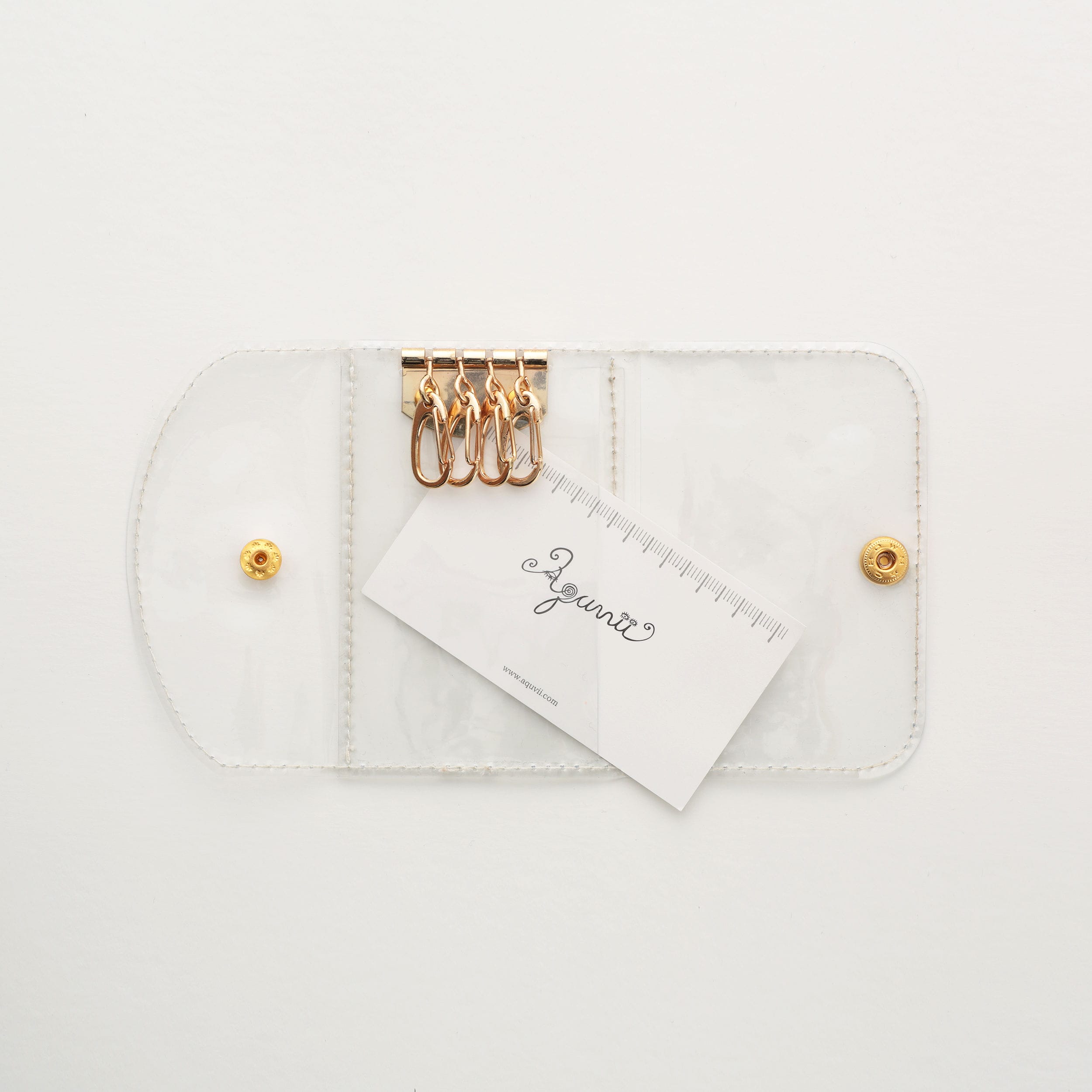 Aquvii(アクビ) | 透明シリーズ クリアキーケース Clear keycase [aq