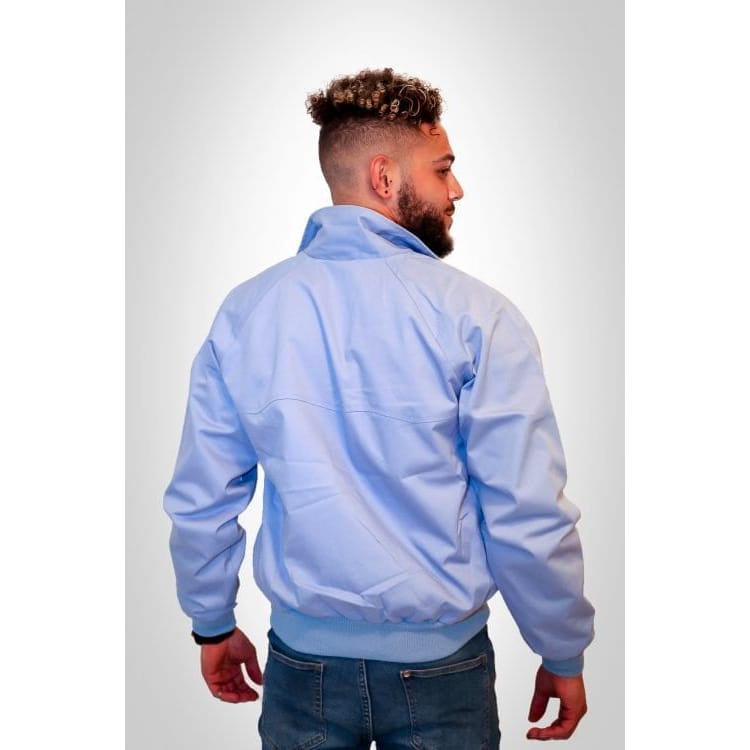 COMBAT(コンバット) | 英国製 60sスタイルのハリントンジャケット〈Sky Blue〉 - Sopwith camel