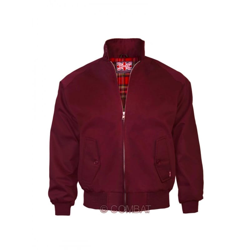 COMBAT(コンバット) | 英国製 60sスタイルのハリントンジャケット〈Burgundy〉 - Sopwith camel