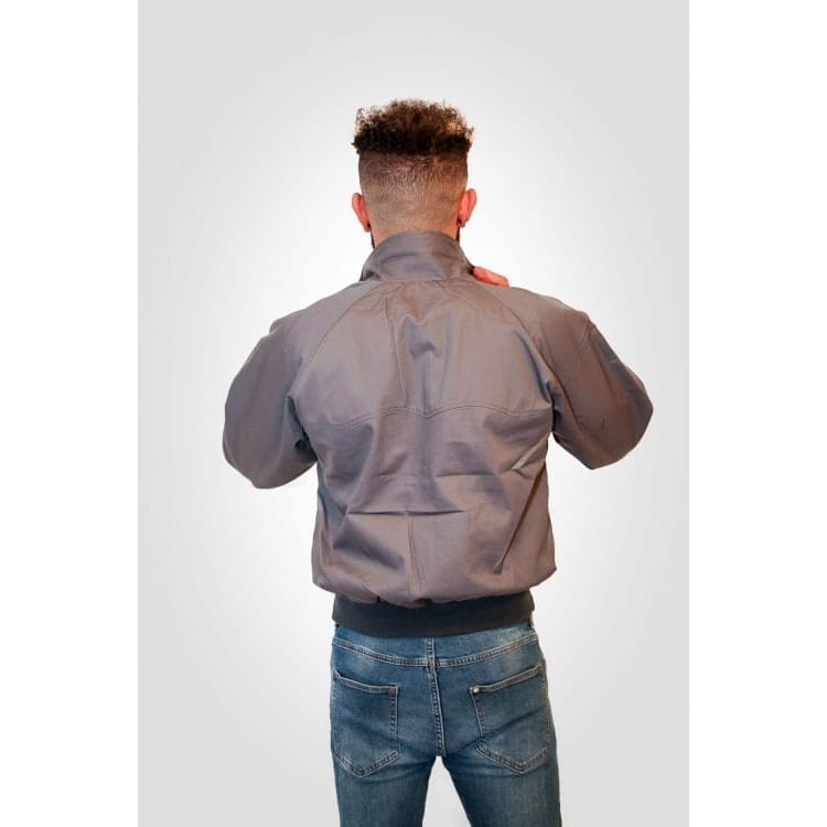 COMBAT(コンバット) | 英国製 60sスタイルのハリントンジャケット〈Grey〉 - Sopwith camel