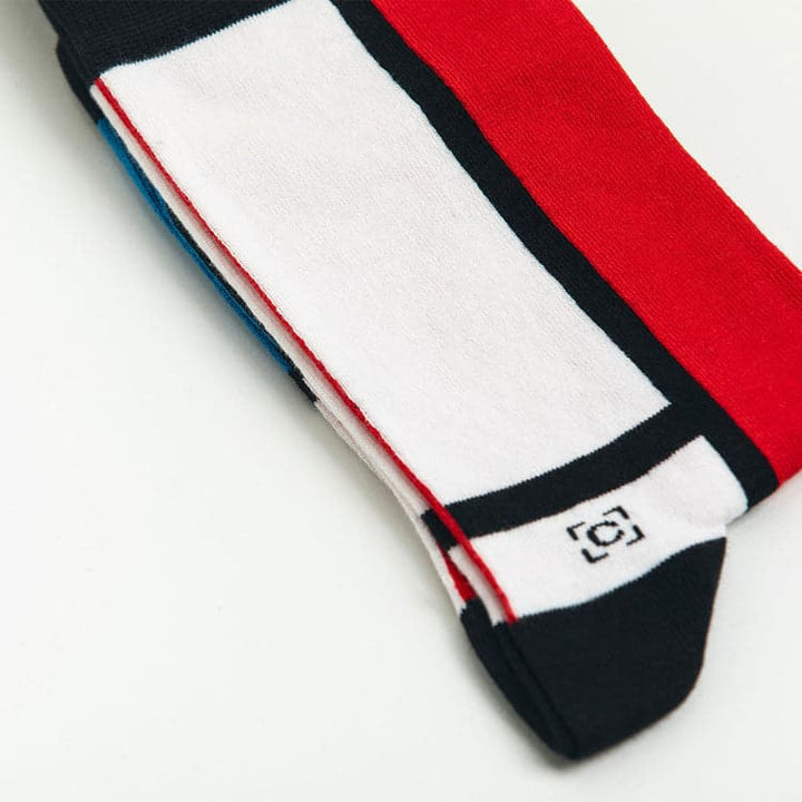 Sock affairs(ソックス・アフェアーズ) | Composition II Socks - Piet Mondrian - Sopwith camel