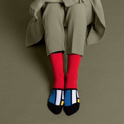Sock affairs(ソックス・アフェアーズ) | Composition II Socks - Piet Mondrian - Sopwith camel