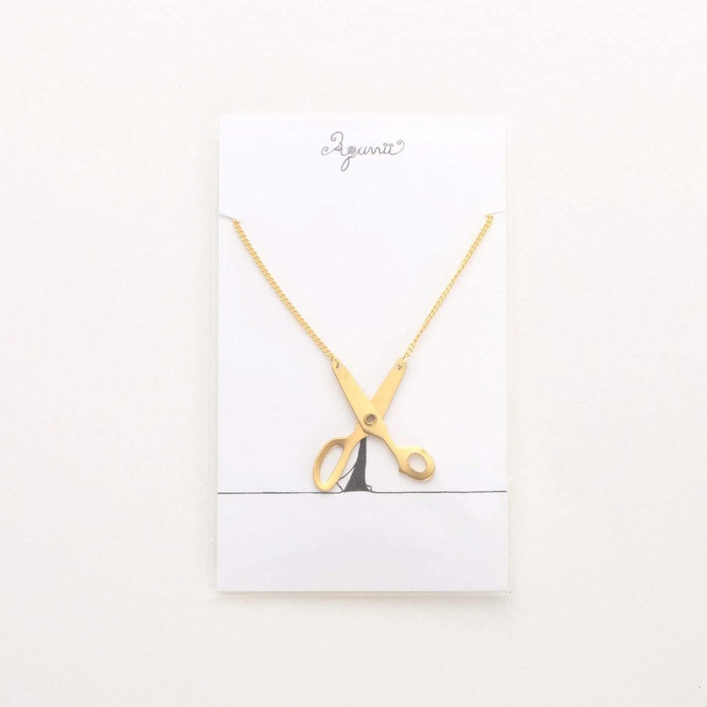 Aquvii(アクビ) | ちょきちょき動くハサミがモチーフのネックレス Cut necklace [aq.039] - Sopwith camel