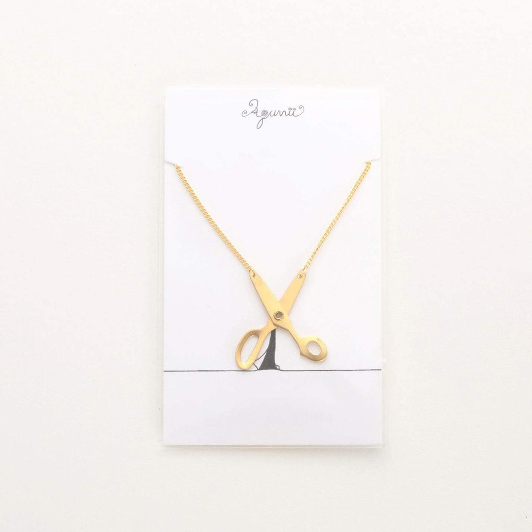 Aquvii(アクビ) | ちょきちょき動くハサミがモチーフのネックレス Cut necklace [aq.039] - Sopwith camel