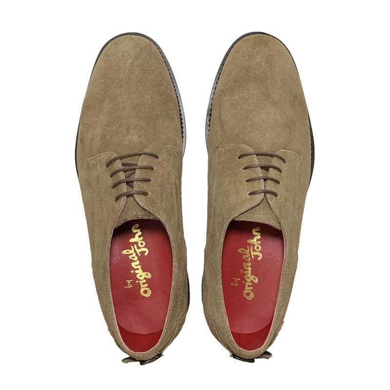 Original John(オリジナル ジョン) | 35mm厚の軽量EVAソールを使用した、外羽根4アイレットの厚底ダービーシューズ - Sopwith camel