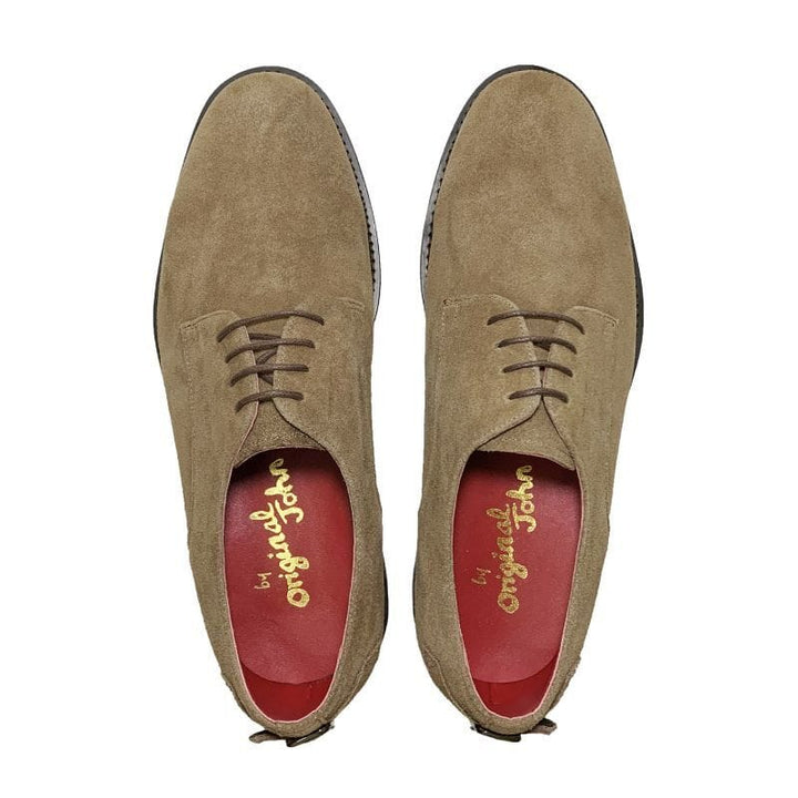 Original John(オリジナル ジョン) | 35mm厚の軽量EVAソールを使用した、外羽根4アイレットの厚底ダービーシューズ - Sopwith camel