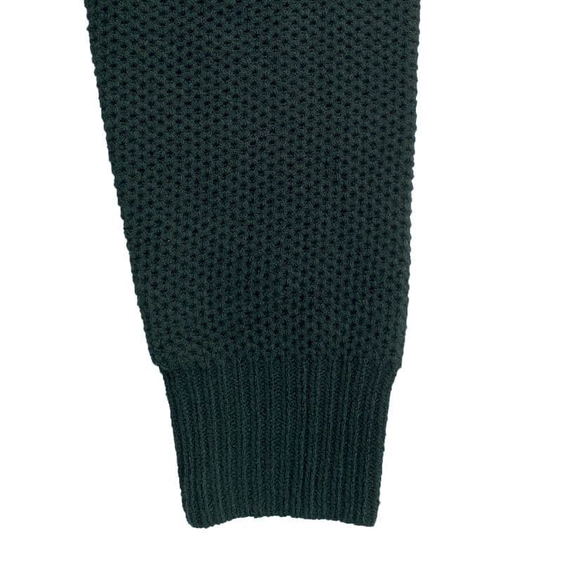 Original John(オリジナル ジョン) | DETACHABLE HONEYCOMB KNIT JUMPER [KT471] - Dark Green - Sopwith camel