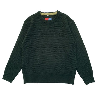 Original John(オリジナル ジョン) | DETACHABLE HONEYCOMB KNIT JUMPER [KT471] - Dark Green - Sopwith camel