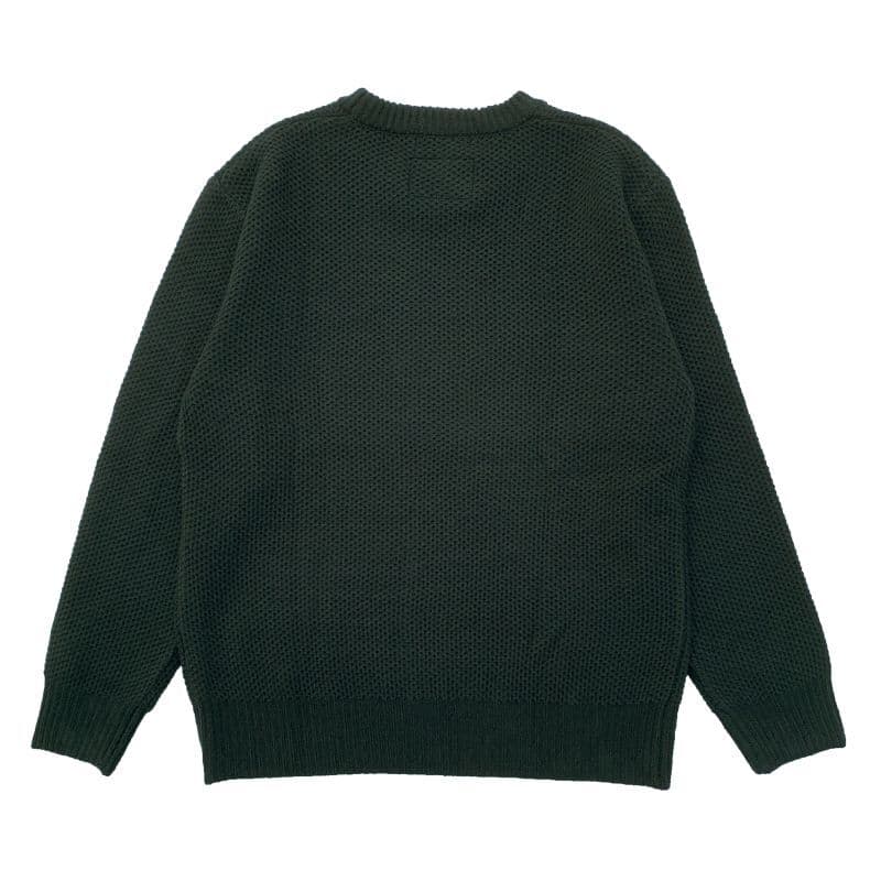 Original John(オリジナル ジョン) | DETACHABLE HONEYCOMB KNIT JUMPER [KT471] - Dark Green - Sopwith camel