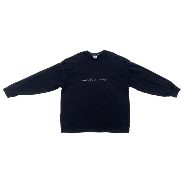 Original John(オリジナル ジョン) | "WE ARE THE FLOWERS IN YOUR DUSTBIN"デザインビッグシルエットTシャツ〈Black〉 - Sopwith camel