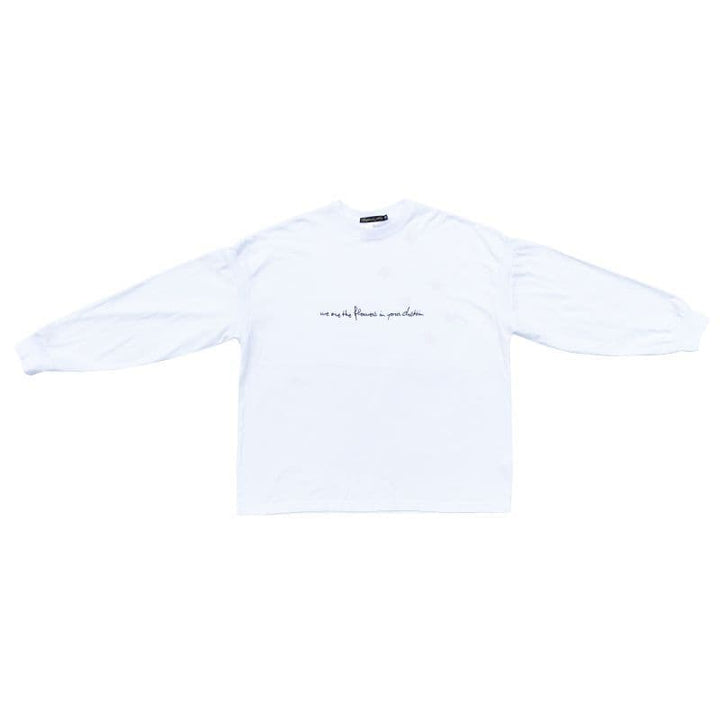 Original John(オリジナル ジョン) | "WE ARE THE FLOWERS IN YOUR DUSTBIN"デザインビッグシルエットTシャツ〈White〉 - Sopwith camel