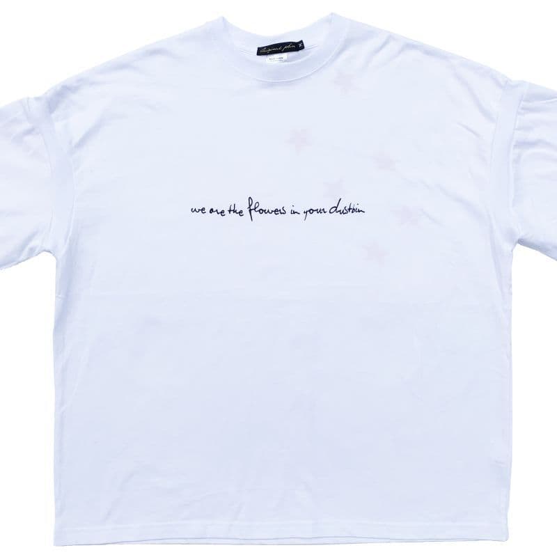 Original John(オリジナル ジョン) | "WE ARE THE FLOWERS IN YOUR DUSTBIN"デザインビッグシルエットTシャツ〈White〉 - Sopwith camel