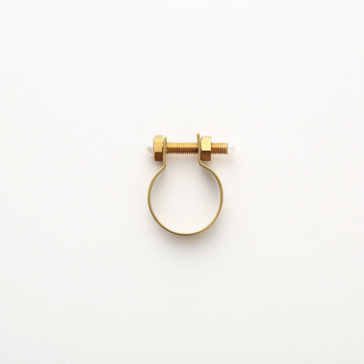 Aquvii(アクビ) | フランケンシュタインをモチーフにしたボルトデザインのリング(指輪) Franken ring [aq.064] - Sopwith camel