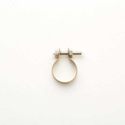 Aquvii(アクビ) | フランケンシュタインをモチーフにしたボルトデザインのリング(指輪) Franken ring [aq.064] - Sopwith camel
