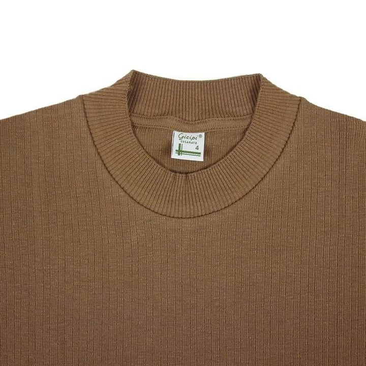 gicipi (ジチピ) | POLPO 2111P イタリア製 リネン混モックネックTシャツ - Sopwith camel