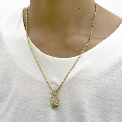 Aquvii(アクビ) | グッと握った拳がモチーフのアクセサリー(ネックレス・ピアス) - Sopwith camel