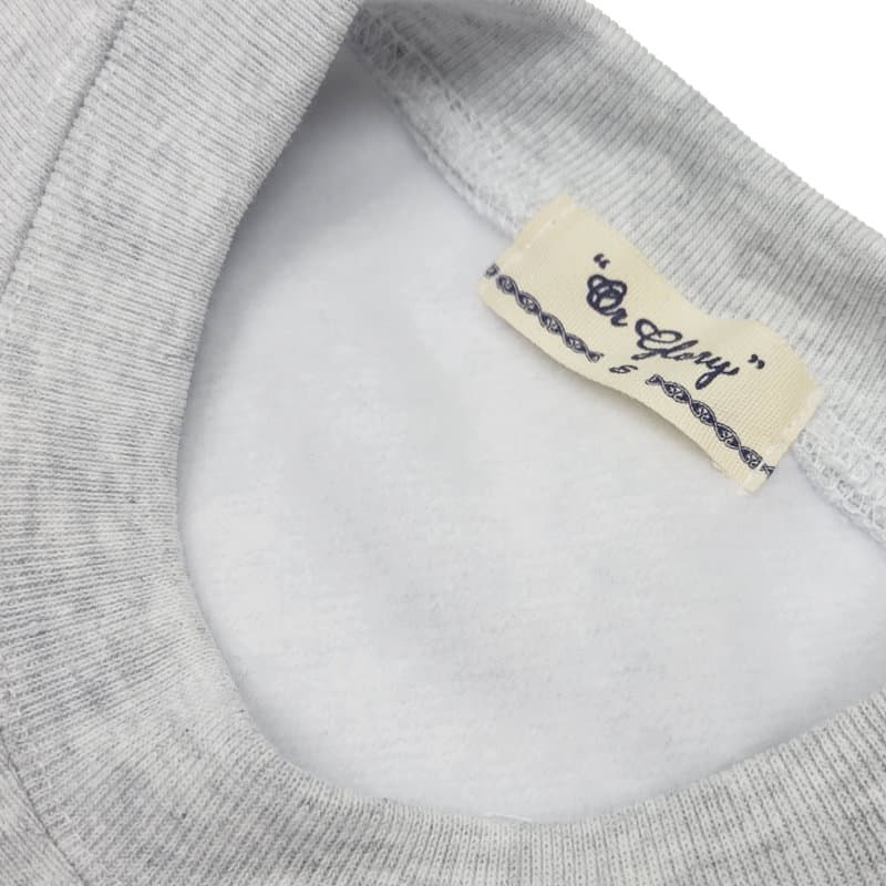 森作×OR GLORY(オア・グローリー) | ホアキン・フェニックス/Jokerモチーフ スウェット〈Ash Grey〉 - Sopwith camel