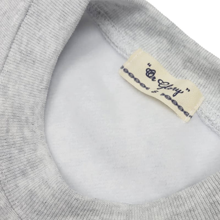 森作×OR GLORY(オア・グローリー) | ホアキン・フェニックス/Jokerモチーフ スウェット〈Ash Grey〉 - Sopwith camel