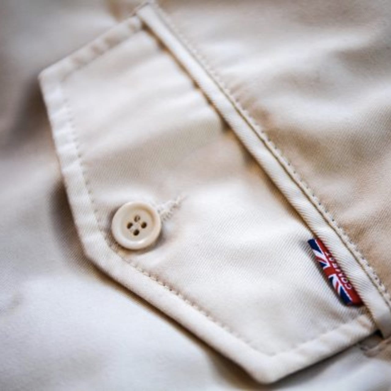 COMBAT(コンバット) | 英国製 60sスタイルのハリントンジャケット〈Beige〉 - Sopwith camel