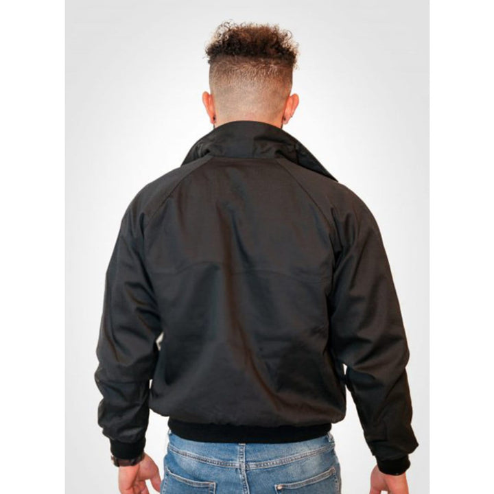 COMBAT(コンバット) | 英国製 60sスタイルのハリントンジャケット〈Black〉 - Sopwith camel
