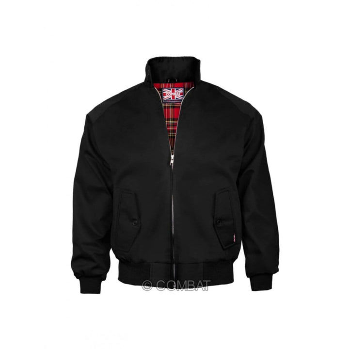COMBAT(コンバット) | 英国製 60sスタイルのハリントンジャケット〈Black〉 - Sopwith camel