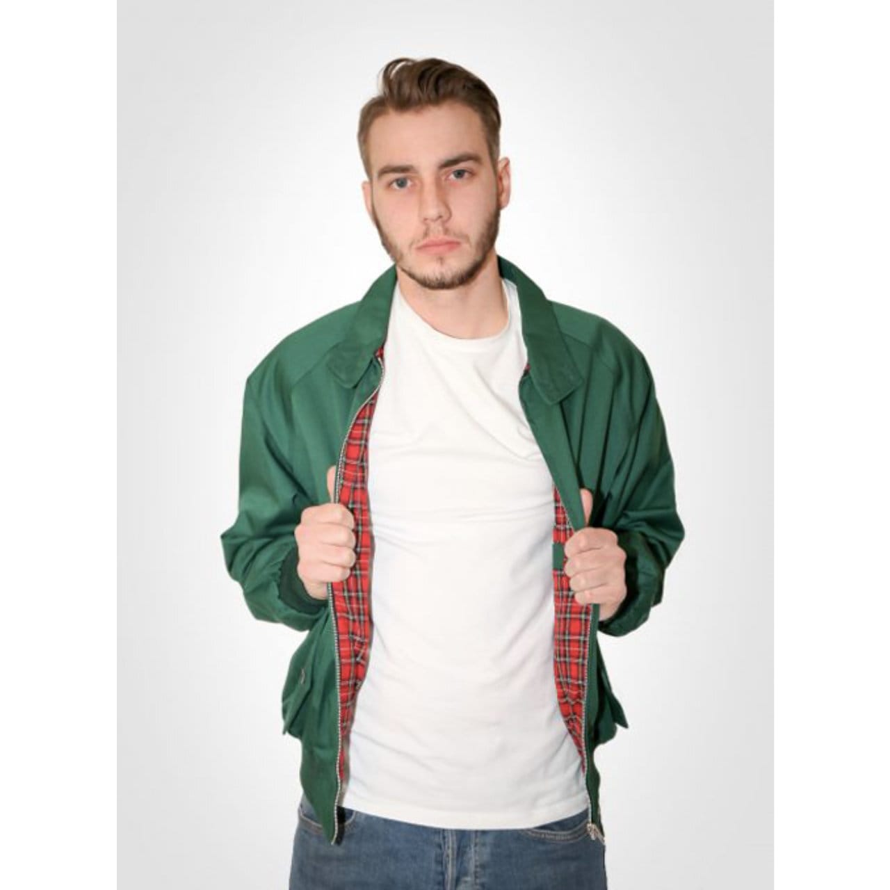 COMBAT(コンバット) | 英国製 60sスタイルのハリントンジャケット〈Green〉 - Sopwith camel