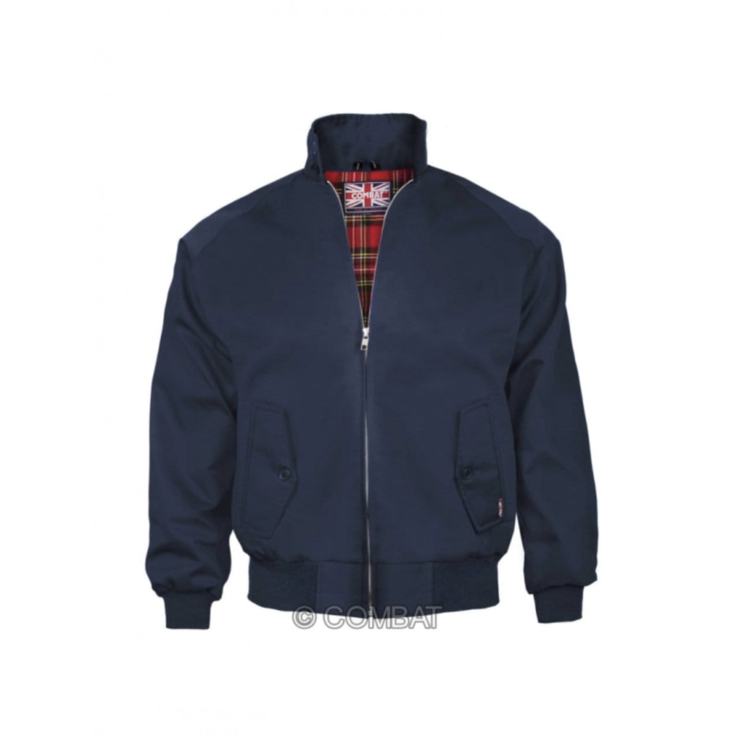 COMBAT(コンバット) | 英国製 60sスタイルのハリントンジャケット〈Navy〉 - Sopwith camel