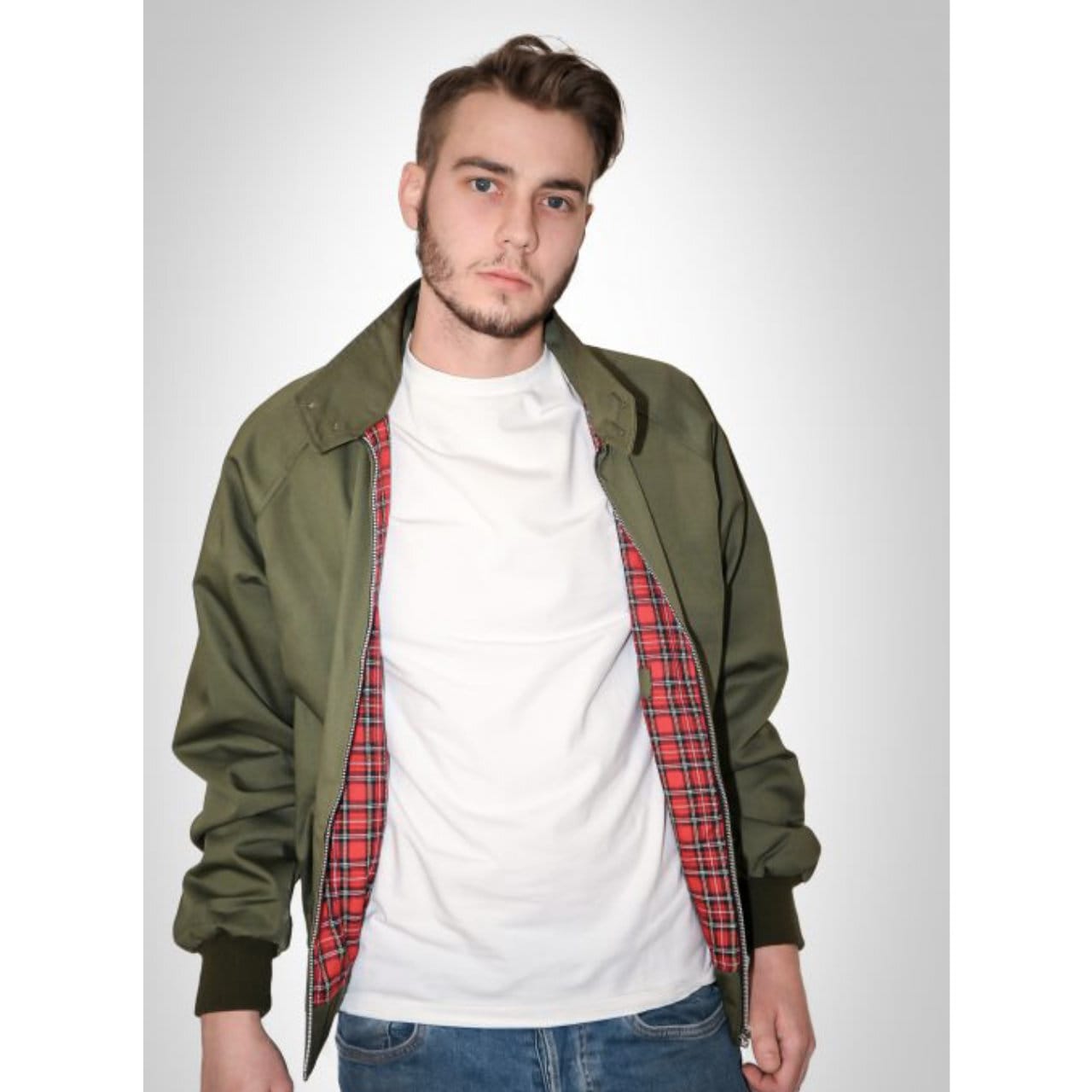 Combat Classic 237 Harrington Jacket - Olive