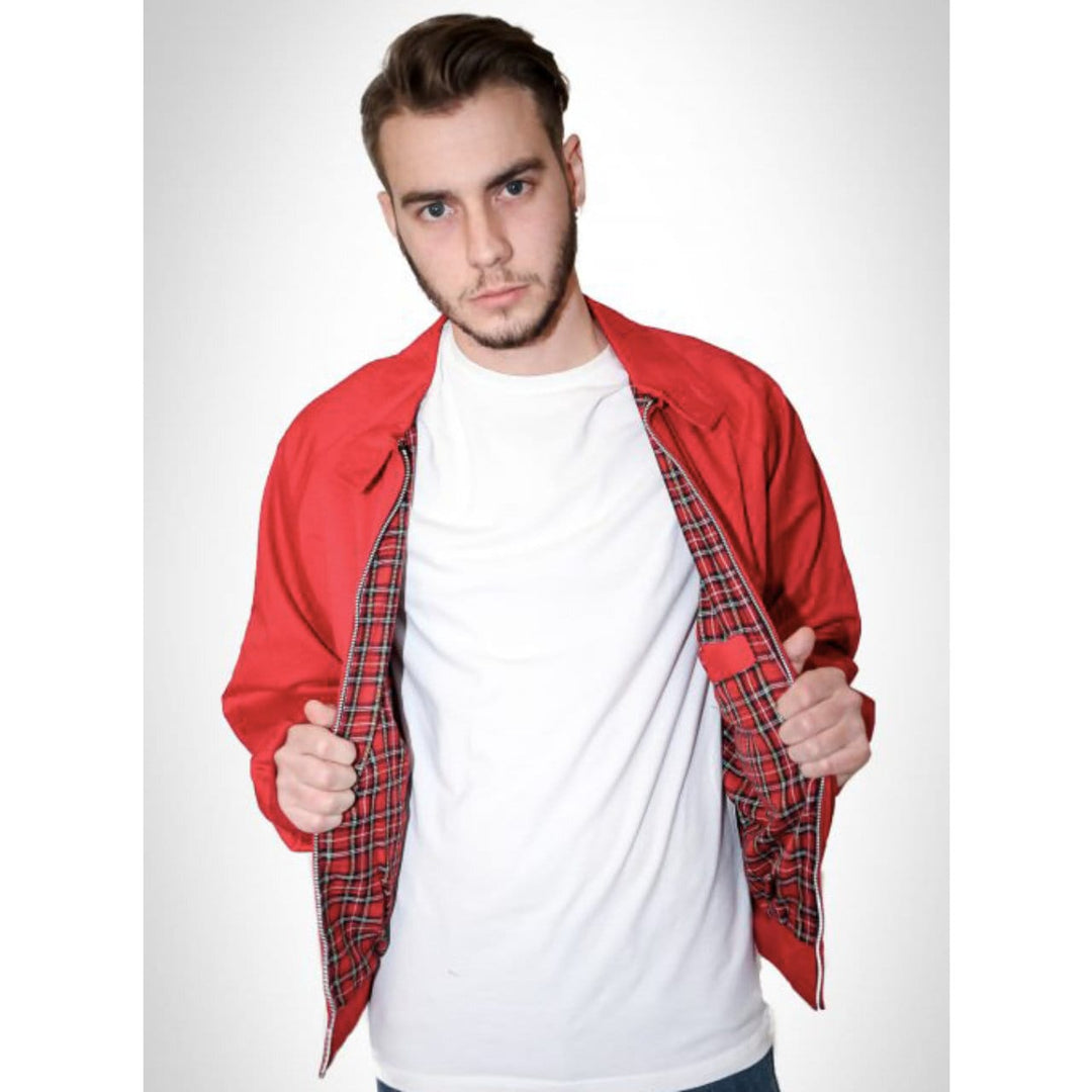 COMBAT(コンバット) | 英国製 60sスタイルのハリントンジャケット〈Red〉 - Sopwith camel