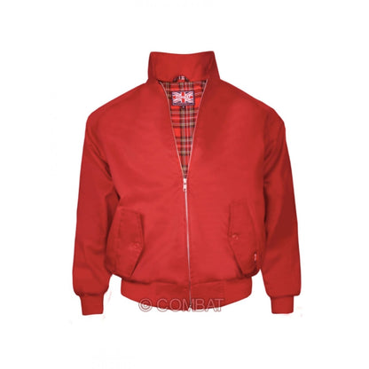 COMBAT(コンバット) | 英国製 60sスタイルのハリントンジャケット〈Red〉 - Sopwith camel