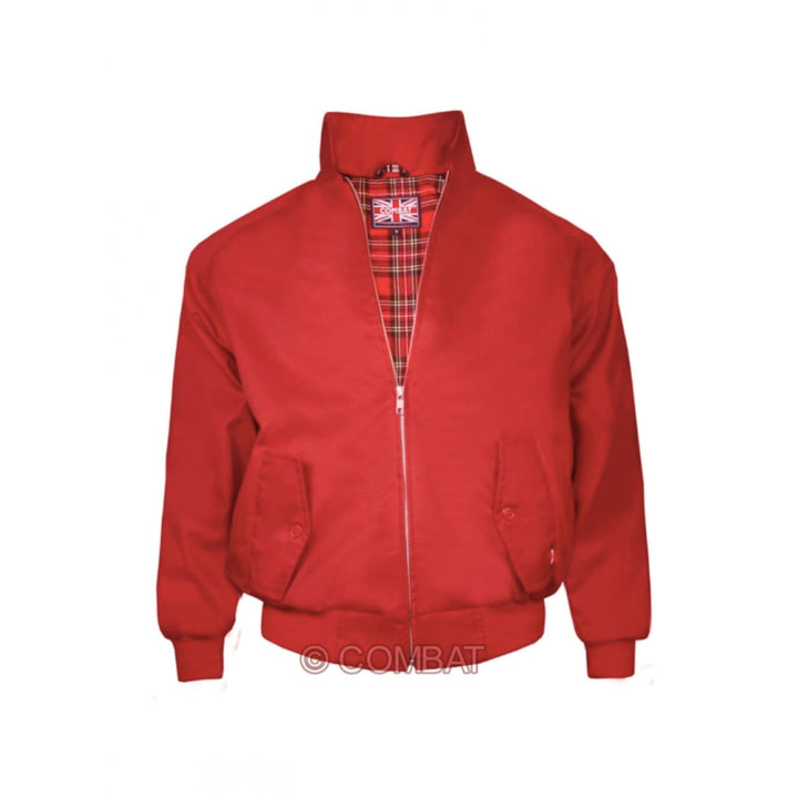 COMBAT(コンバット) | 英国製 60sスタイルのハリントンジャケット〈Red〉 - Sopwith camel