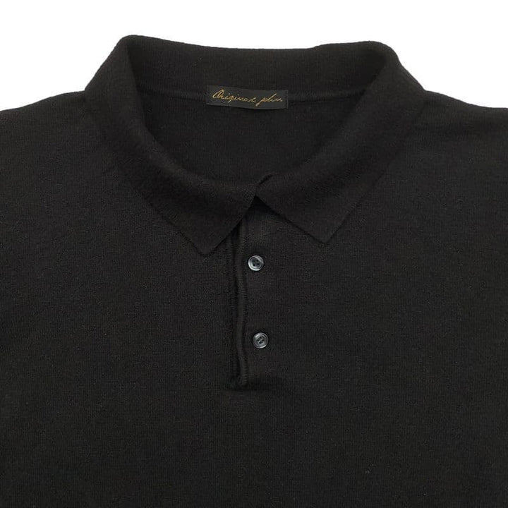 Original John(オリジナル ジョン) | JIMMY'S KNIT POLO [KT472] - Black - Sopwith camel