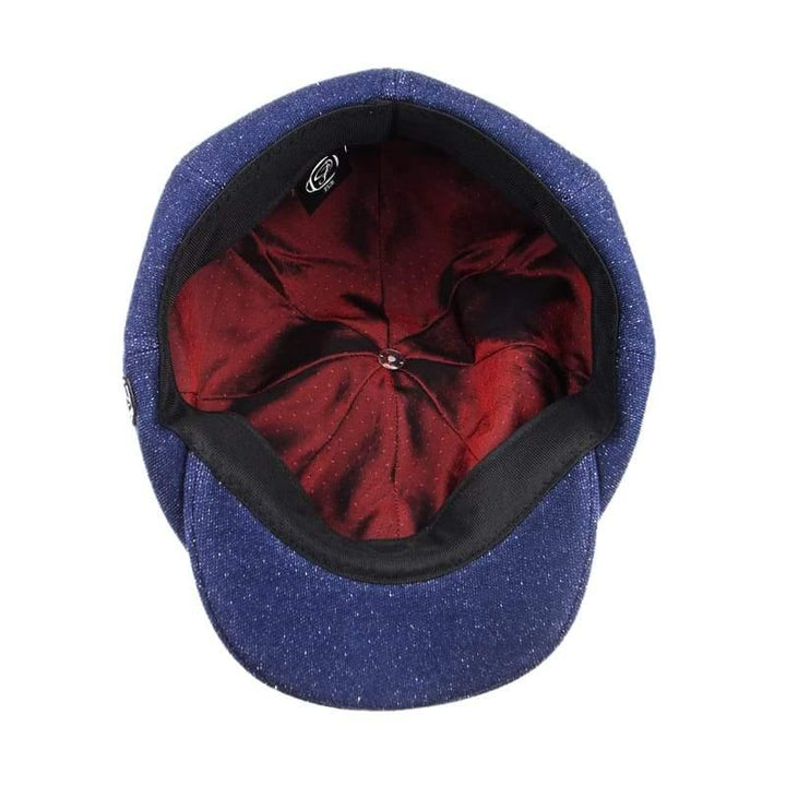 PUB(パブ) | ジャズネップ素材の定番キャスケット Jazzy Nep Cas〈Navy〉 - Sopwith camel