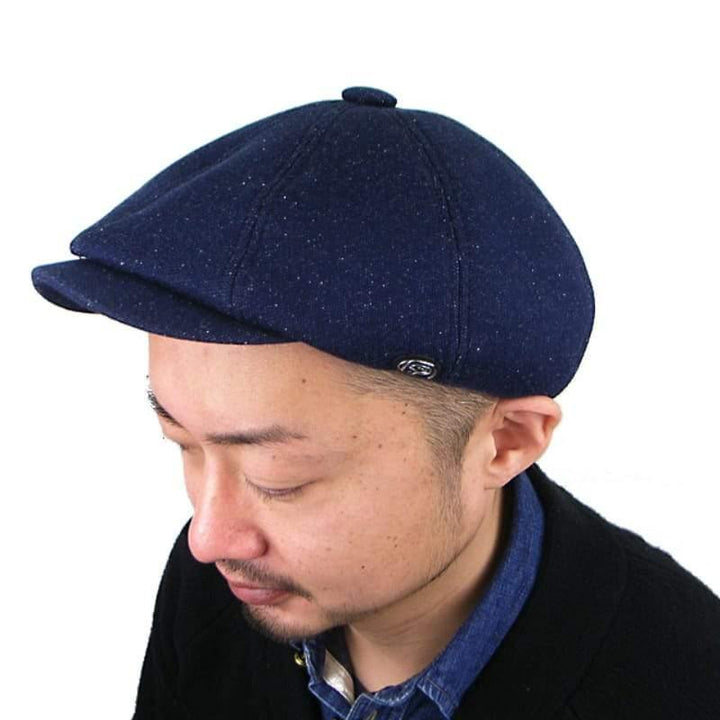 PUB(パブ) | ジャズネップ素材の定番キャスケット Jazzy Nep Cas〈Black〉 - Sopwith camel