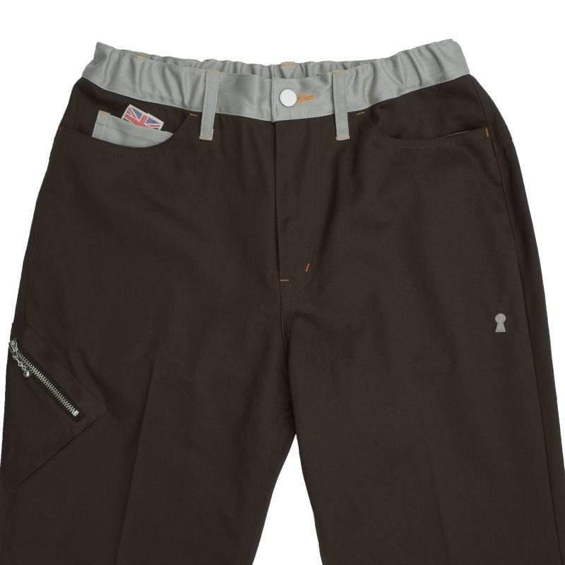 Original John(オリジナル ジョン) | バイカラースタイルのワークパンツ〈Brown〉 - Sopwith camel