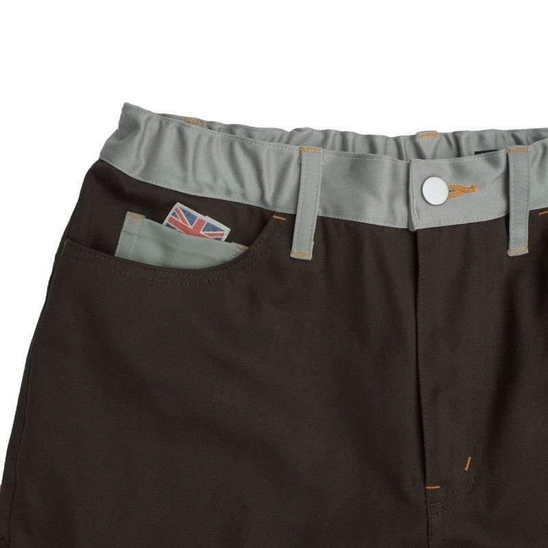 Original John(オリジナル ジョン) | バイカラースタイルのワークパンツ〈Brown〉 - Sopwith camel